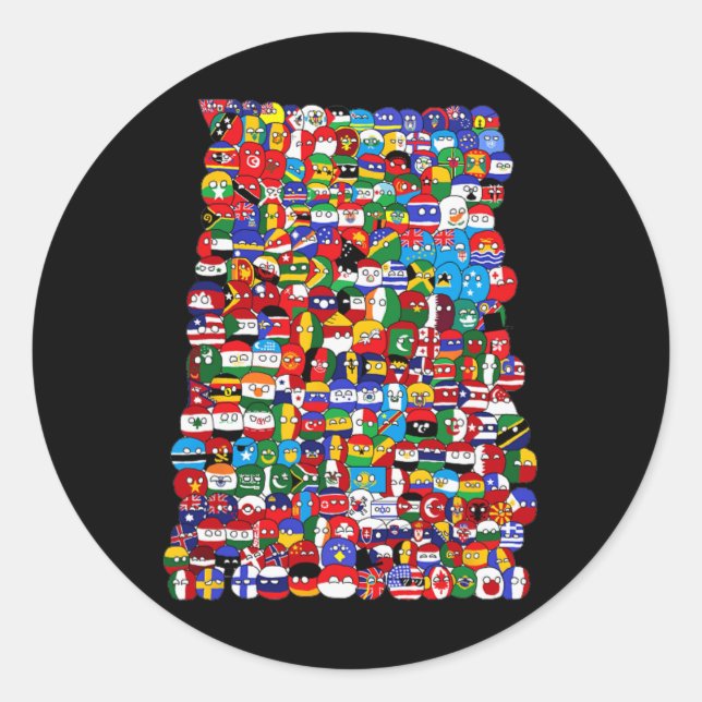 Adesivo Sinalizadores do Mundo do País (Frente)