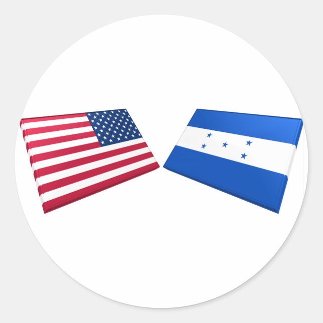Adesivo Sinalizadores US & Honduras (Frente)