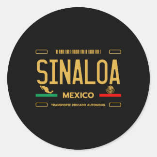 Adesivo Sinaloa México Licença Plate Aestética Sinaloa