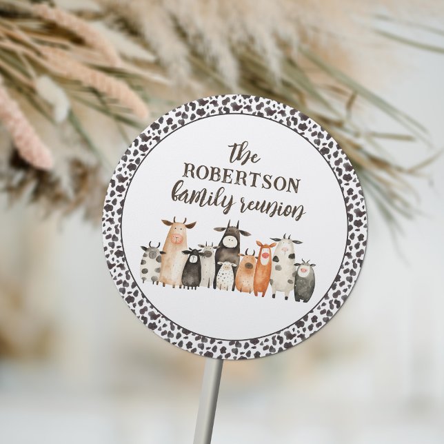 Adesivo Sindicato Funny Cow Impressão Country (Criador carregado)