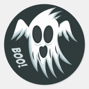 Adesivo Sindicatos personalizados do Halloween Ghost