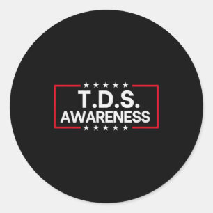 Adesivo Síndrome de Desarranjo de Trump Tds Camisa Diverti