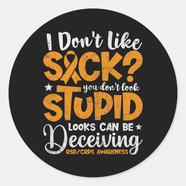 Adesivo Síndrome de Dor Regional Complexa de Consciência R (Frente)