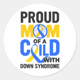 Adesivo Síndrome de Down Sensibilização Orgulhosa Mãe