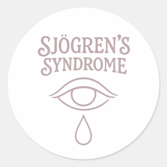 Adesivo síndrome de jogrens (Frente)