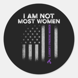 Adesivo Síndrome de Sjogren Sobrevivência Maior Mulher Gue