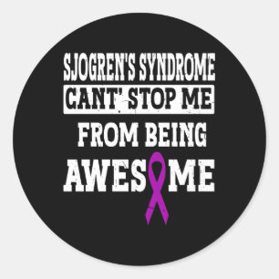 Adesivo Síndrome de Sjogrens Sensibilização Friso Roxo Sjo