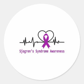 Adesivo Síndrome de Sjogrens Sensibilização Pulsação Roxo 