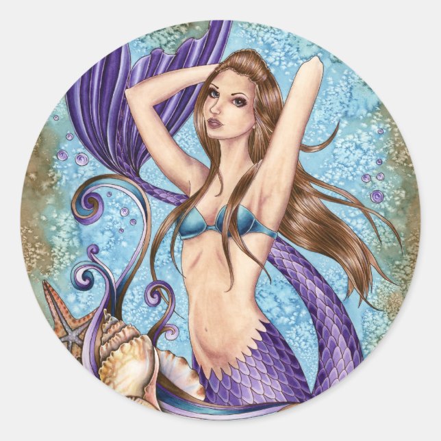 Adesivo Sinfoni - Ocean Mermaid Sticker (Frente)