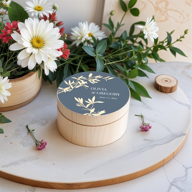 Adesivo Sinfonia Floral de eterno em Azul (Criador carregado)