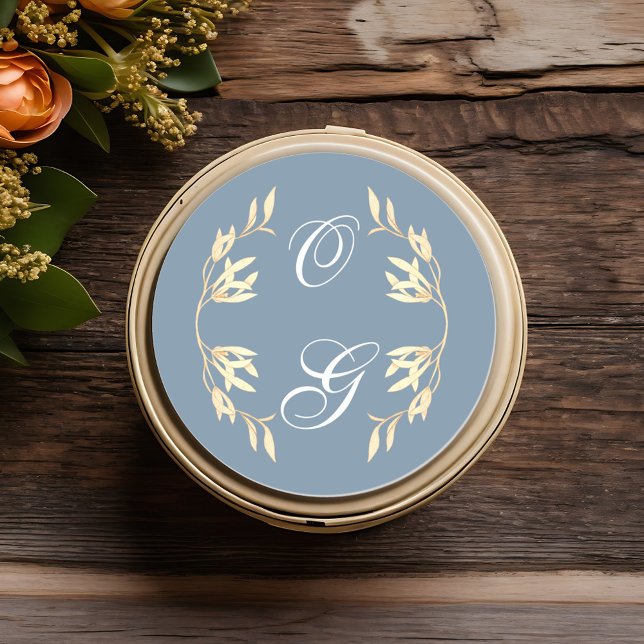 Adesivo Sinfonia Floral de eterno em Azul (Criador carregado)