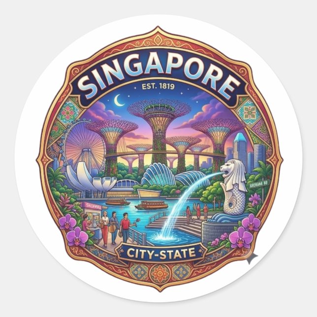 ADESIVO SINGAPURA (Frente)