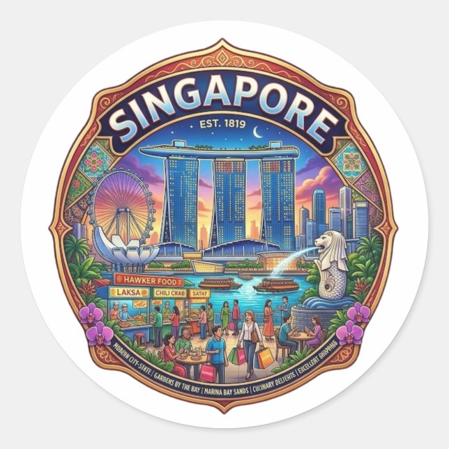 ADESIVO SINGAPURA (Frente)