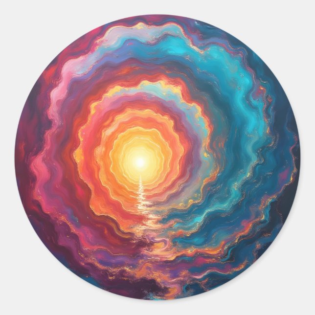 Adesivo Singularidade Cromática – Abstrato (Frente)