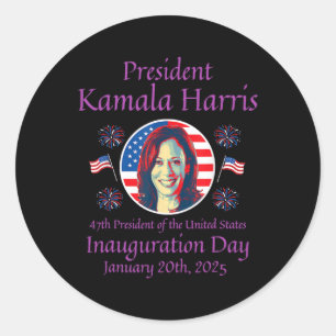 Adesivo Sinistros de 2025 do Kamala Harris 1