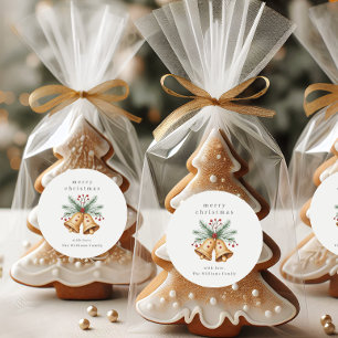 Adesivo Sino natalino Watercolor