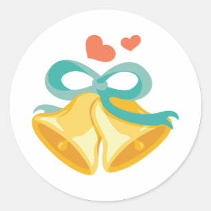 Adesivo Sinos De Casamento