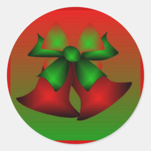 Adesivo Sinos Vermelhos de Natal I Sticker