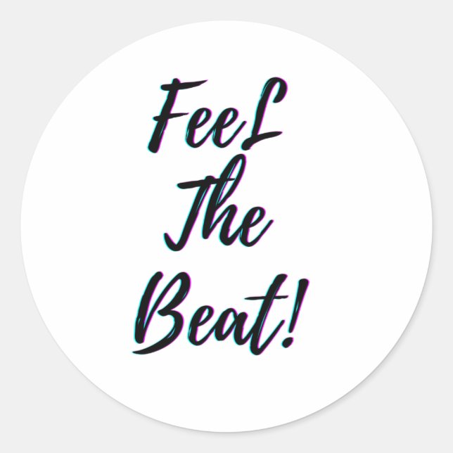 Adesivo Sinta O Beat (Frente)
