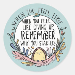 Adesivo Sinta-Se Como Desistir De Stickers