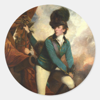 Adesivo Sir Banastre Tarleton por Joshua Reynolds