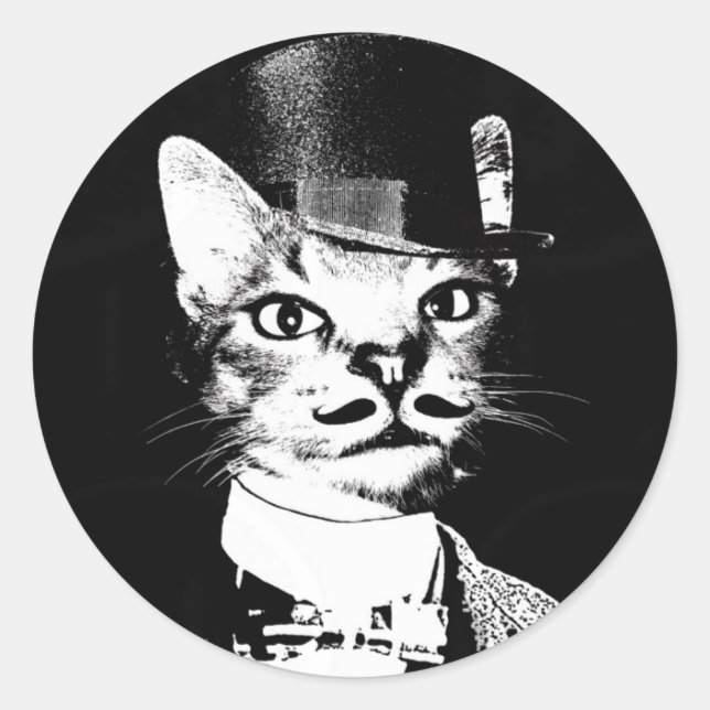 Adesivo Sir Oswin Cat Sticker (Frente)