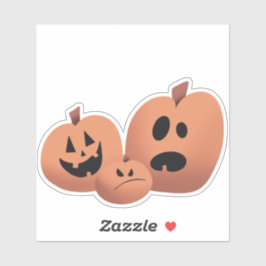 Adesivo Sistema de abóbora Spooky