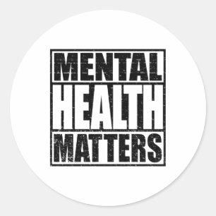 Adesivo Sistema de Saúde Mental S Sistema de Sensibilizaçã
