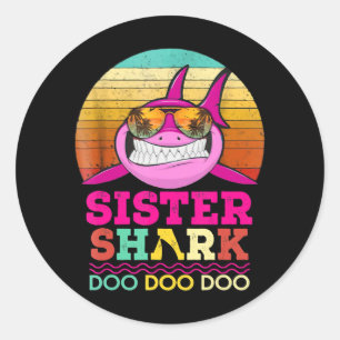 Adesivo Sister Shark Doo Doo Doo - Ifts de Shark Louco
