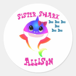 Adesivo Sister Shark Stickers