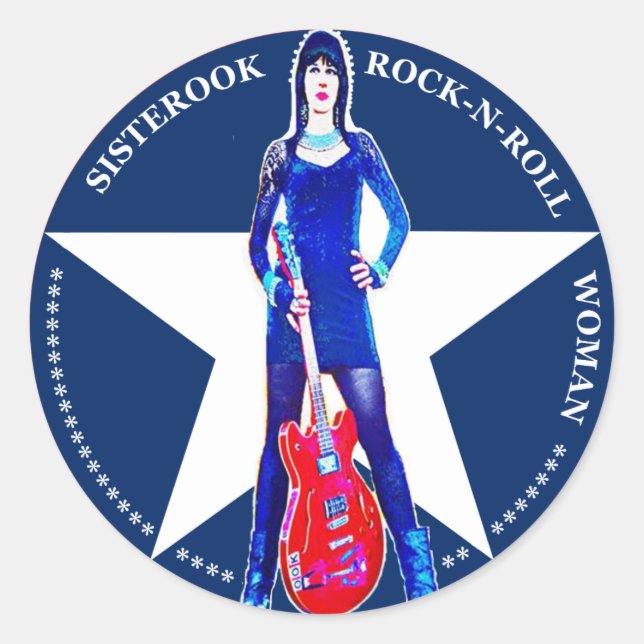 Adesivo Sisterook Stickers (Frente)