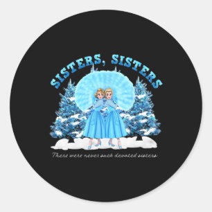Adesivo Sisters White Christmas Movie 1954 Xmas Snow Pajam