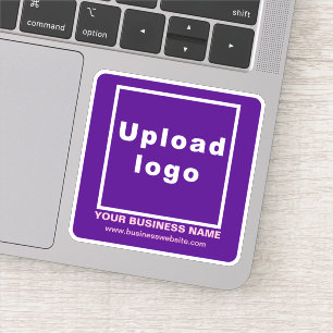 Adesivo Site comercial na web do Vinyl Sticker Púrpura Qua