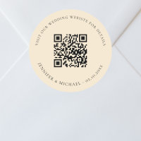 Site de casamento Detalhes do código QR rsvp pêsse