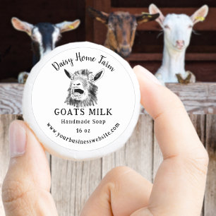 Adesivo Sítio Web da Goats Milk Soap