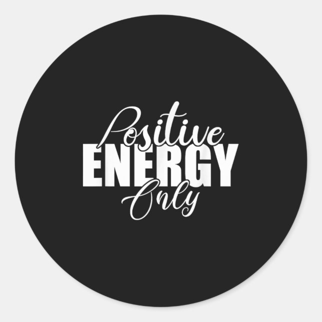 Adesivo Sitive Energy Only - Sitivity Werful Men Women  (Frente)