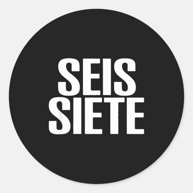 Adesivo Six Seven Spani-shirt  (Frente)