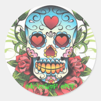 Adesivo Sk8rzLyF Skull - Rosas 001, Sk8rzLyF, eNT.