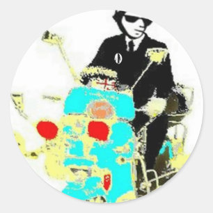 Adesivo Ska Em Um Scoot