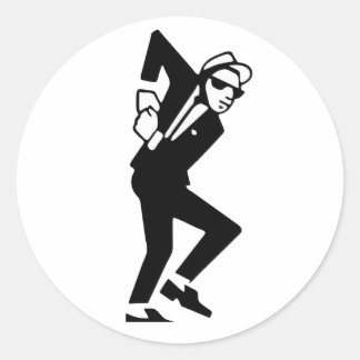Adesivo SKA Music Guy Dancing - ska Music