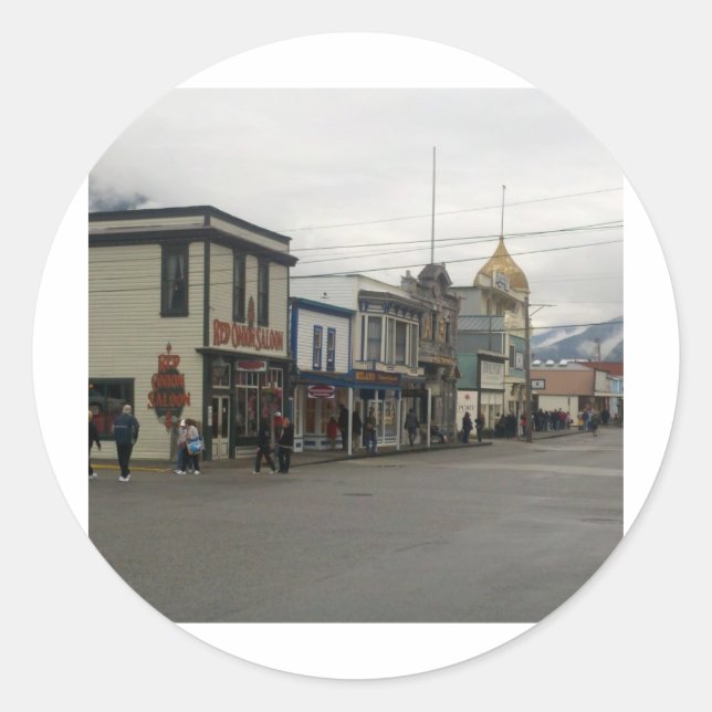 Adesivo Skagway, Alasca (Frente)