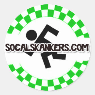 Adesivo Skankin' (Branco)