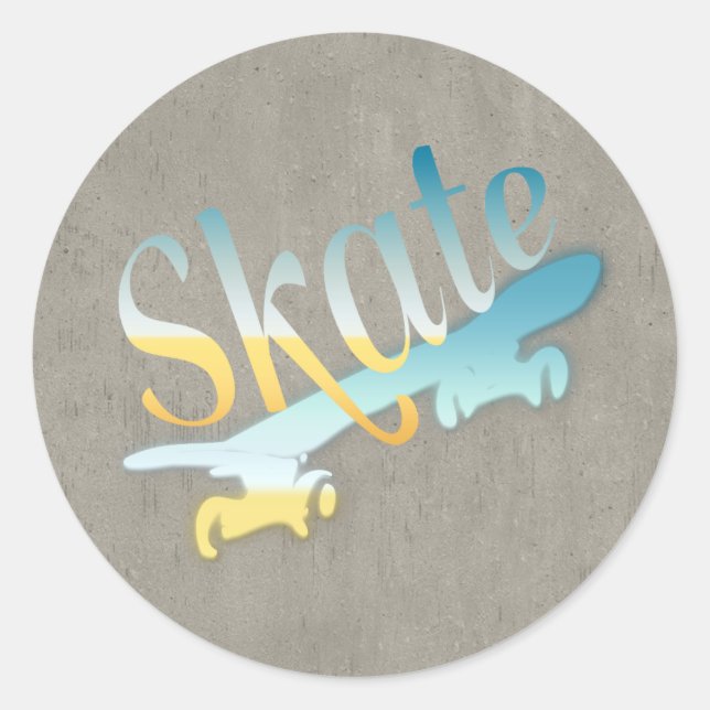 Adesivo Skate (Frente)