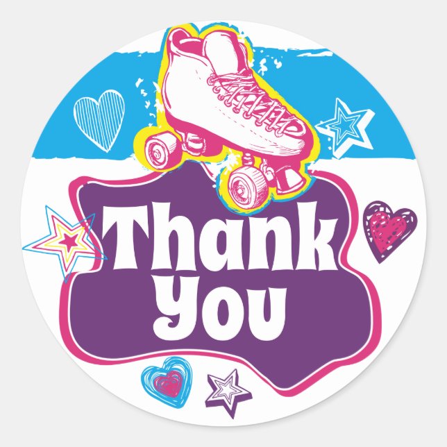 Adesivo Skate Cilindro Obrigado A Festa De Cilindro De Rin (Frente)