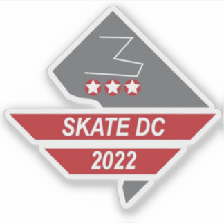 Adesivo Skate DC 2022 Weekend Sticker