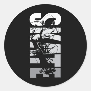 Adesivo Skate Skater Skateboard Retro Anos 90