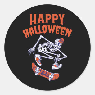 Adesivo Skateboard Halloween