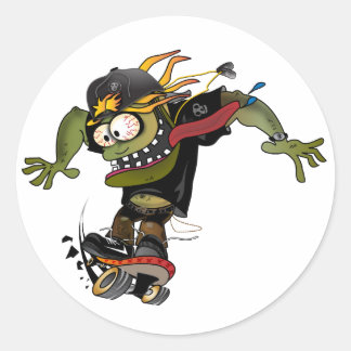 Adesivo Skateboarder Sticker