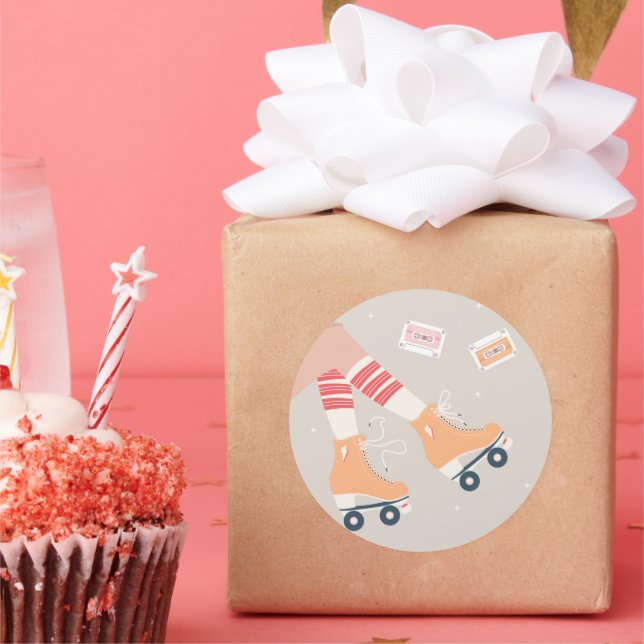 Adesivo Skates do cilindro retrorreflector e fitas cassete (Festa)