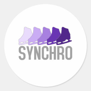 Adesivo Skates Sincronizados